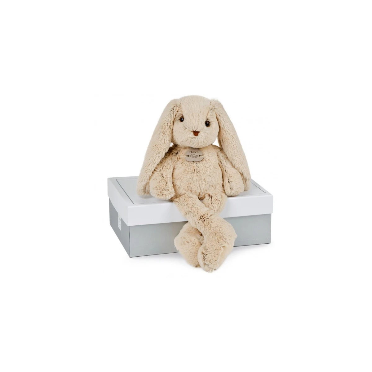 DOUDOU ET COMPAGNIE DOUDOU pluszowy królik Histoire d'Ours 40 cm beżowy