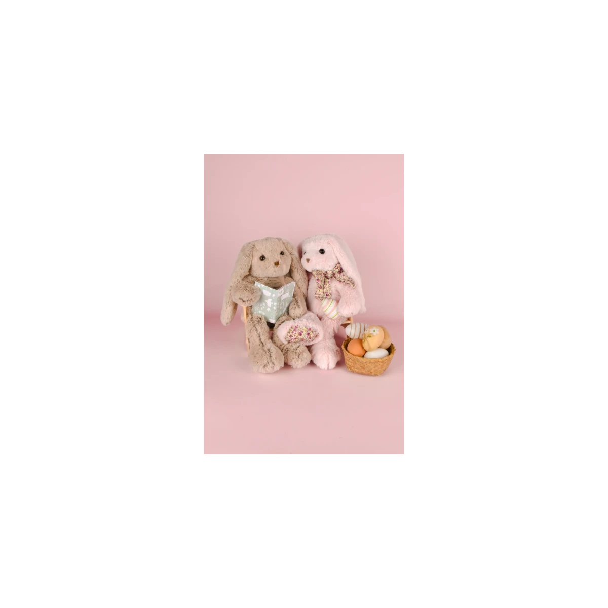 DOUDOU ET COMPAGNIE DOUDOU pluszowy królik Histoire d'Ours 40 cm beżowy