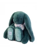 DOUDOU ET COMPAGNIE DOUDOU pluszowy królik Lapin Fleurette  50 cm zielony eukaliptusowy
