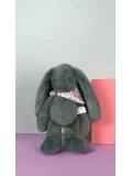 DOUDOU ET COMPAGNIE DOUDOU pluszowy królik Lapin Fleurette  35 cm zielony eukaliptusowy