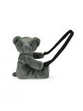 DOUDOU ET COMPAGNIE DOUDOU pluszowa torba na ramię miś  khaki