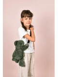 DOUDOU ET COMPAGNIE DOUDOU pluszowa torba na ramię miś  khaki