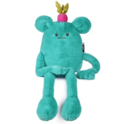 DOUDOU ET COMPAGNIE DOUDOU MIAM! Billie Radish 40 cm niebieska rzodkiewka