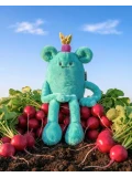 DOUDOU ET COMPAGNIE DOUDOU MIAM! Billie Radish 60 cm niebieska rzodkiewka