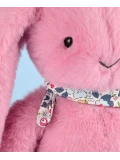 DOUDOU ET COMPAGNIE DOUDOU pluszowy królik Lapin Fleurette  35 cm różowy grenadine