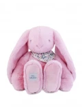 DOUDOU ET COMPAGNIE DOUDOU pluszowy królik Lapin Fleurette  50 cm różowy grenadine
