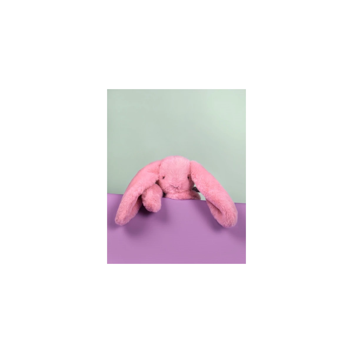 DOUDOU ET COMPAGNIE DOUDOU pluszowy królik Lapin Fleurette  35 cm różowy grenadine