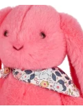 DOUDOU ET COMPAGNIE DOUDOU pluszowy królik Lapin Fleurette  25 cm koral