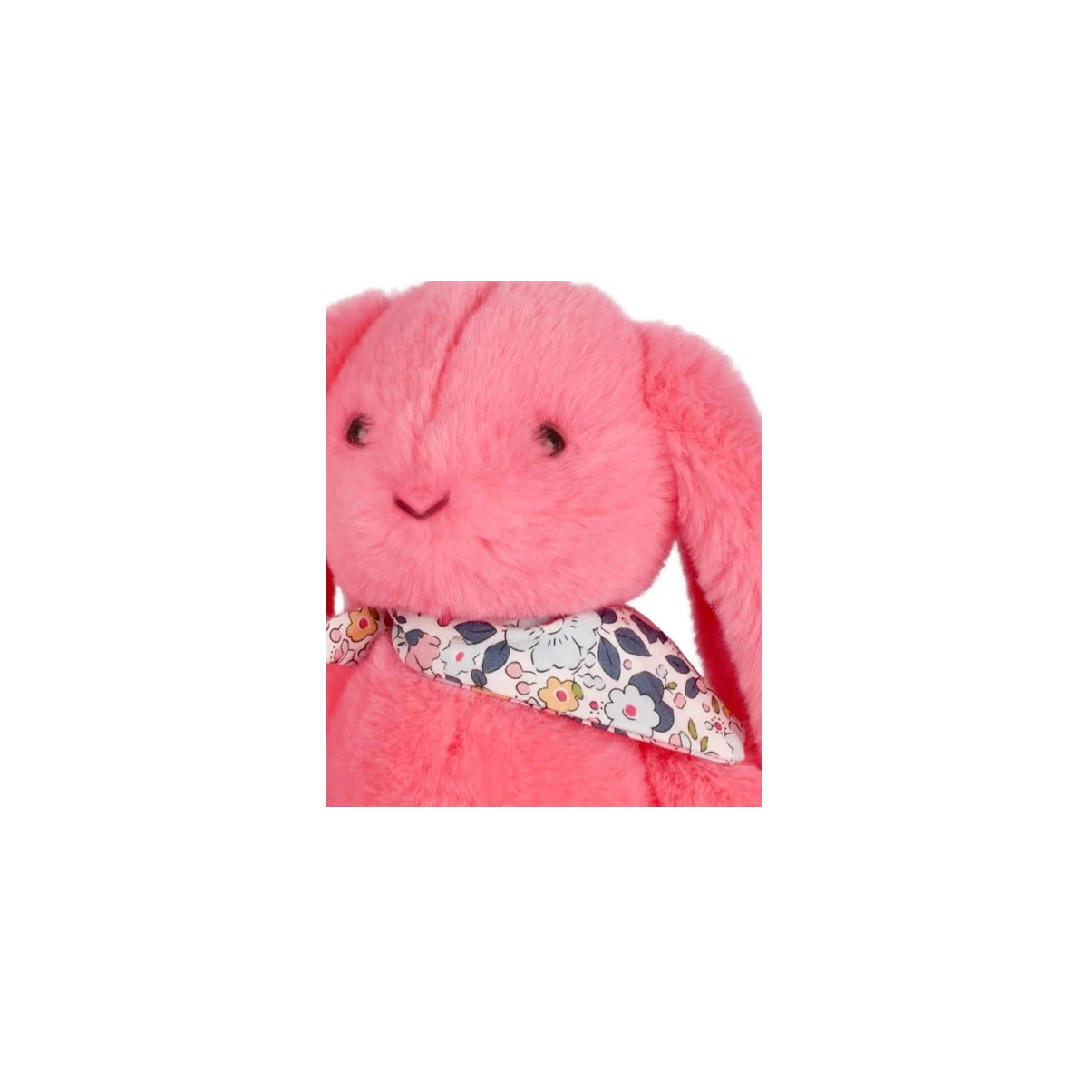 DOUDOU ET COMPAGNIE DOUDOU pluszowy królik Lapin Fleurette  25 cm koral