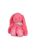DOUDOU ET COMPAGNIE DOUDOU pluszowy królik Lapin Fleurette  35 cm koral