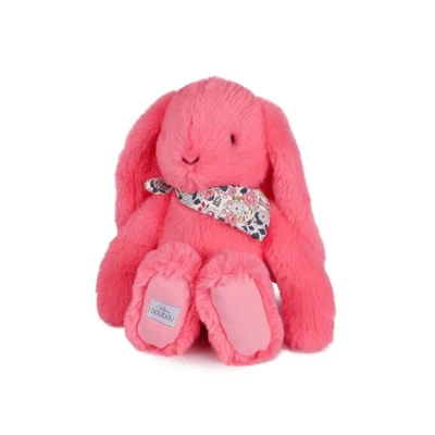 DOUDOU ET COMPAGNIE DOUDOU pluszowy królik Lapin Fleurette  35 cm koral
