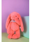 DOUDOU ET COMPAGNIE DOUDOU pluszowy królik Lapin Fleurette  50 cm koral