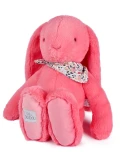 DOUDOU ET COMPAGNIE DOUDOU pluszowy królik Lapin Fleurette  70 cm koral