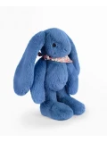 DOUDOU ET COMPAGNIE DOUDOU pluszowy królik Lapin Fleurette  35 cm niebieski