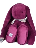 DOUDOU ET COMPAGNIE DOUDOU pluszowy królik Lapin Fleurette  70 cm śliwka