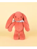 DOUDOU ET COMPAGNIE DOUDOU pluszowy królik Lapin Fleurette  25 cm terakota