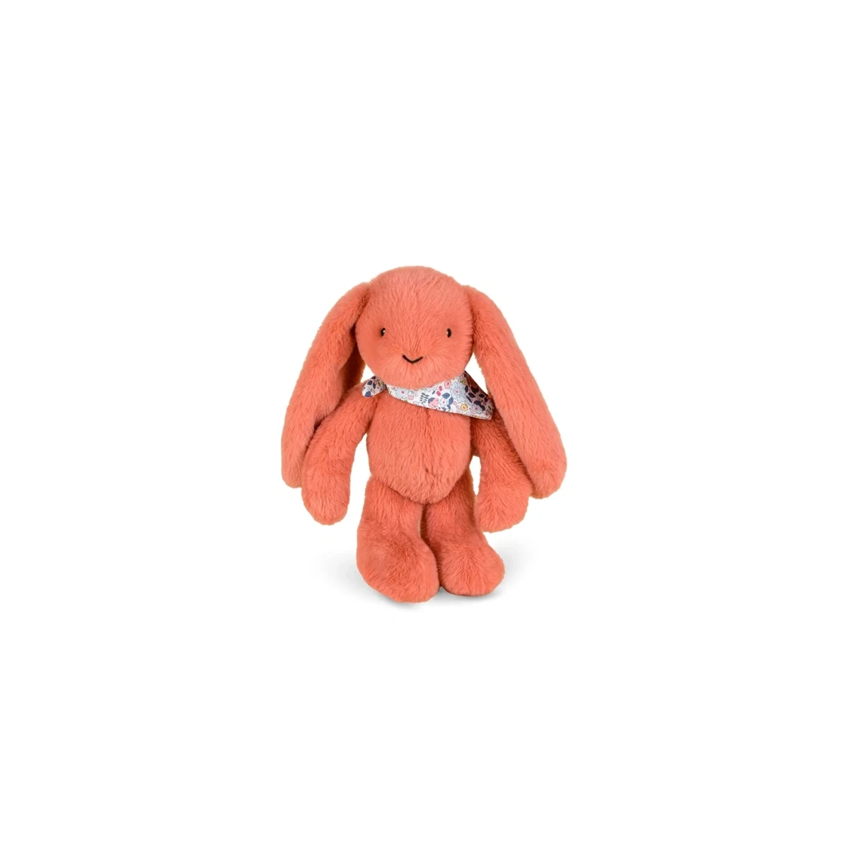 DOUDOU ET COMPAGNIE DOUDOU pluszowy królik Lapin Fleurette  35 cm terakota