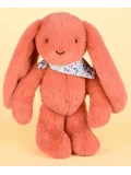 DOUDOU ET COMPAGNIE DOUDOU pluszowy królik Lapin Fleurette  35 cm terakota