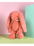 DOUDOU ET COMPAGNIE DOUDOU pluszowy królik Lapin Fleurette  35 cm terakota