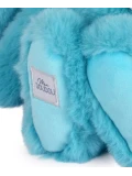 DOUDOU ET COMPAGNIE DOUDOU pluszowy królik Lapin Fleurette  25 cm turkus