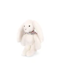 DOUDOU ET COMPAGNIE DOUDOU pluszowy królik Lapin Fleurette  25 cm biały