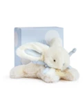 DOUDOU ET COMPAGNIE DOUDOU pluszowy królik Bonbon  16 cm niebieski