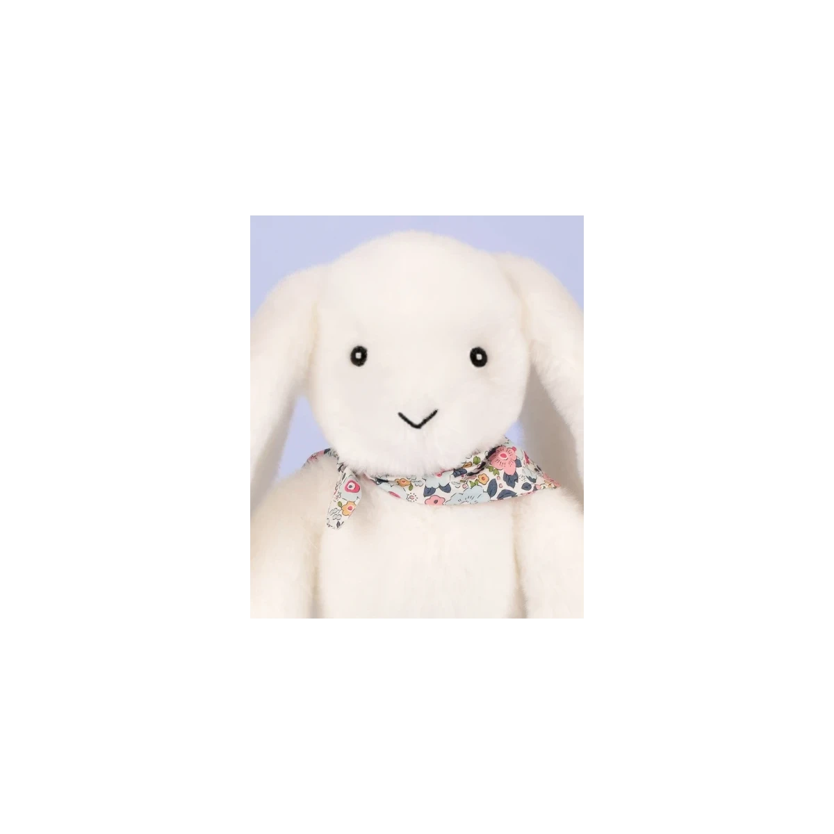DOUDOU ET COMPAGNIE DOUDOU pluszowy królik Lapin Fleurette  25 cm biały