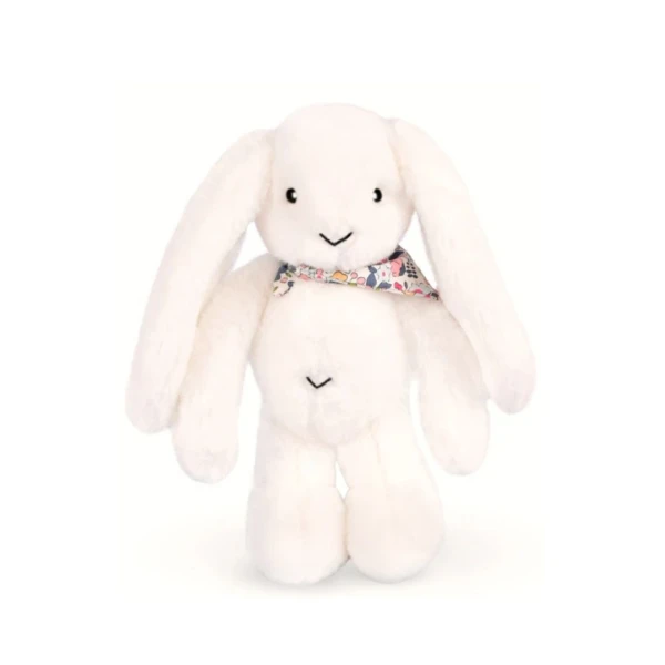 DOUDOU ET COMPAGNIE DOUDOU pluszowy królik Lapin Fleurette  35 cm biały