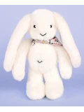 DOUDOU ET COMPAGNIE DOUDOU pluszowy królik Lapin Fleurette  35 cm biały