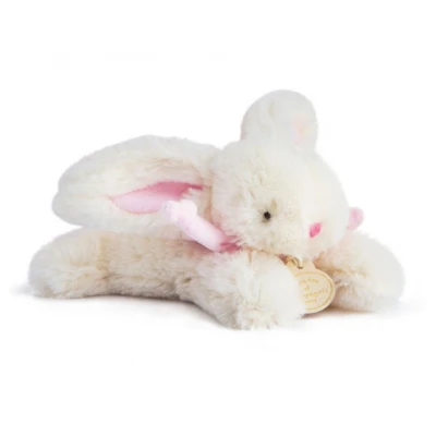 DOUDOU ET COMPAGNIE DOUDOU pluszowy królik Bonbon  16 cm różowy