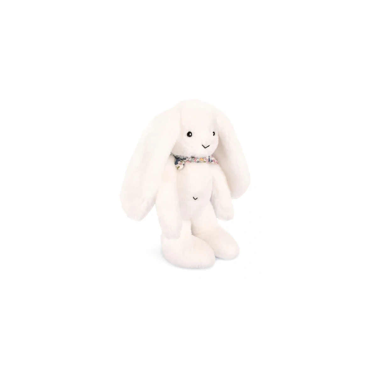DOUDOU ET COMPAGNIE DOUDOU pluszowy królik Lapin Fleurette  35 cm biały