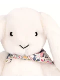 DOUDOU ET COMPAGNIE DOUDOU pluszowy królik Lapin Fleurette  35 cm biały