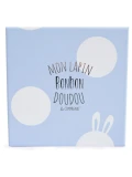 DOUDOU ET COMPAGNIE DOUDOU pluszowy królik Bonbon  16 cm niebieski