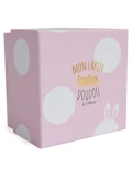 DOUDOU ET COMPAGNIE DOUDOU pluszowy królik Bonbon  16 cm różowy