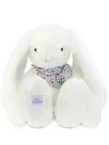 DOUDOU ET COMPAGNIE DOUDOU pluszowy królik Lapin Fleurette  50 cm biały