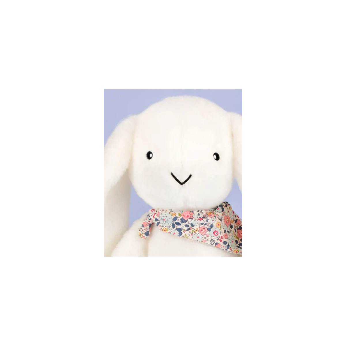 DOUDOU ET COMPAGNIE DOUDOU pluszowy królik Lapin Fleurette  50 cm biały