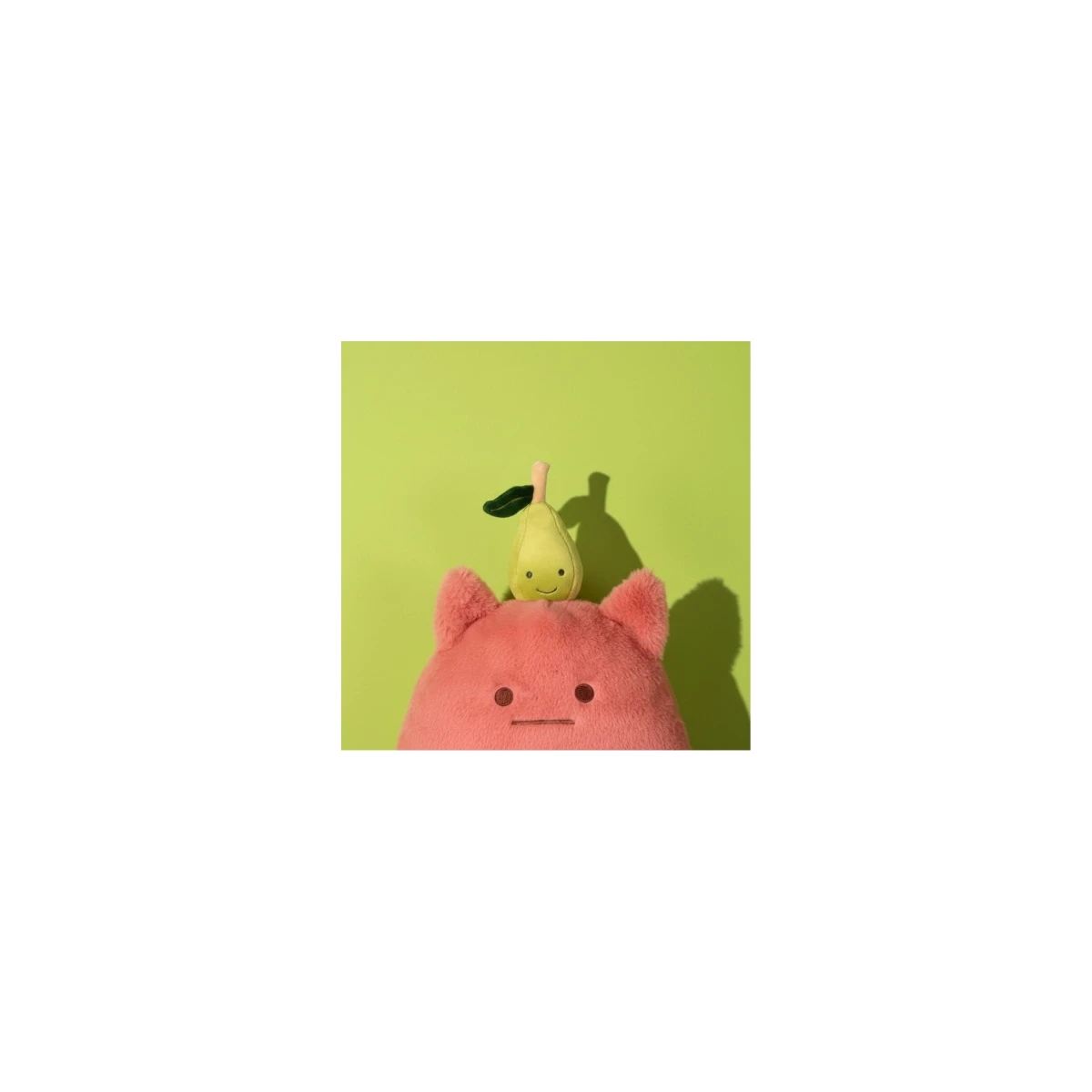 DOUDOU ET COMPAGNIE DOUDOU MIAM! Britney Pear 40 cm różowa gruszka