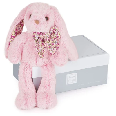 DOUDOU ET COMPAGNIE DOUDOU pluszowy królik Histoire d'Ours 25 cm różowy