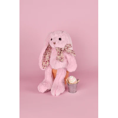DOUDOU ET COMPAGNIE DOUDOU pluszowy królik Histoire d'Ours 40 cm różowy