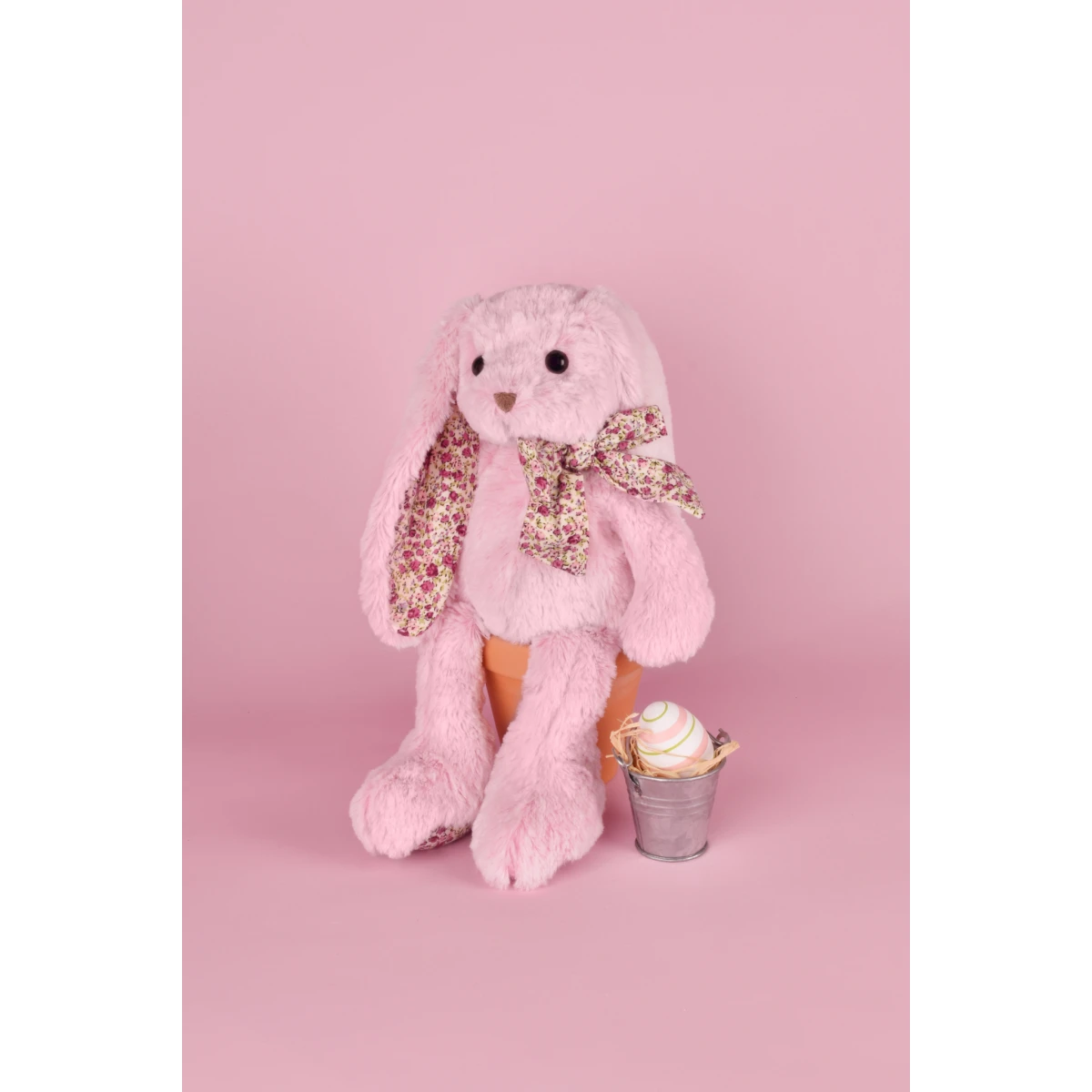 DOUDOU ET COMPAGNIE DOUDOU pluszowy królik Histoire d'Ours 40 cm różowy