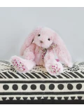 DOUDOU ET COMPAGNIE DOUDOU pluszowy królik Histoire d'Ours 40 cm różowy
