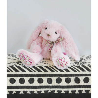 DOUDOU ET COMPAGNIE DOUDOU pluszowy królik Histoire d'Ours 40 cm różowy
