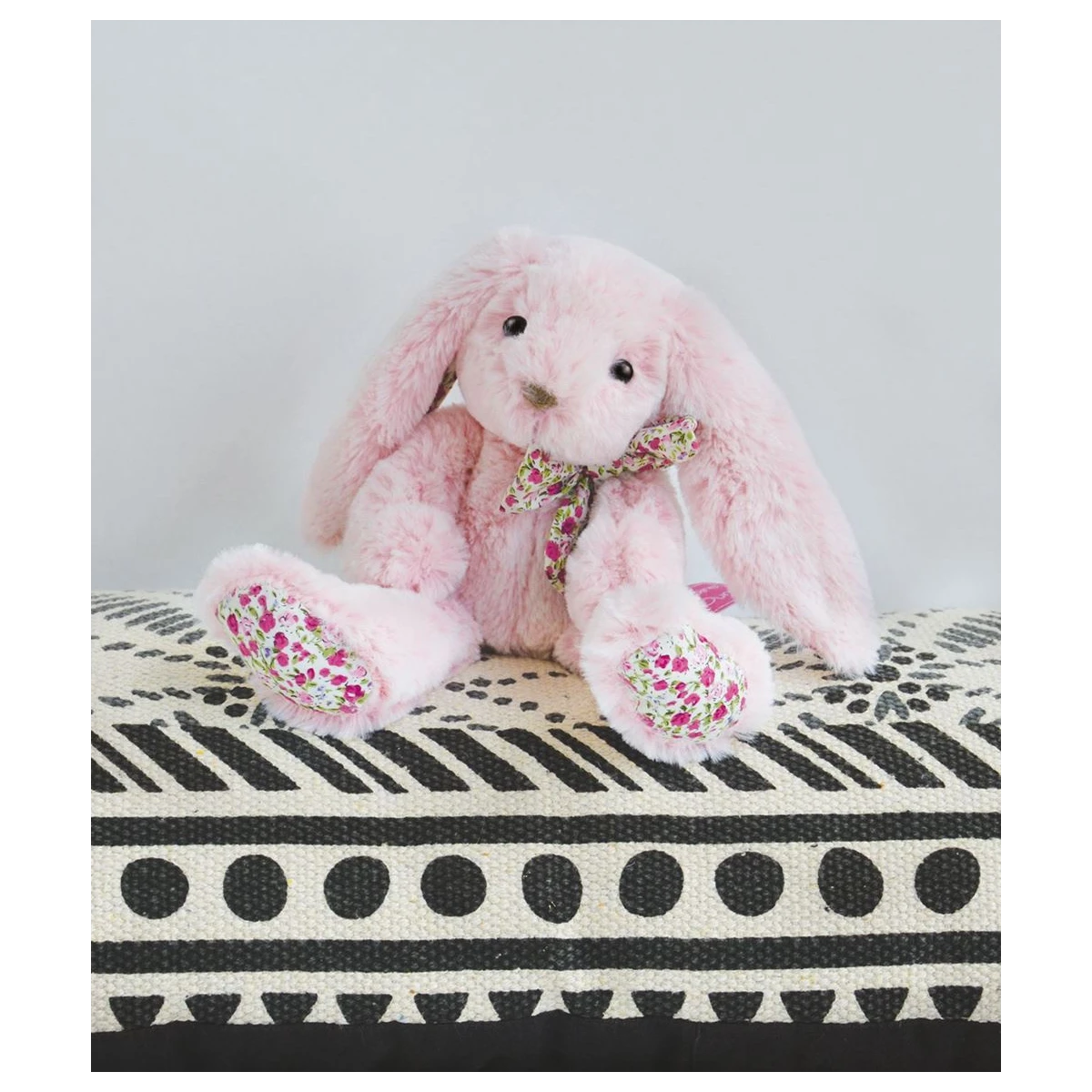 DOUDOU ET COMPAGNIE DOUDOU pluszowy królik Histoire d'Ours 40 cm różowy