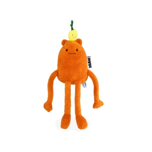 DOUDOU ET COMPAGNIE DOUDOU MIAM! John Lemon 40 cm pomarańczowa cytryna