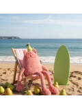 DOUDOU ET COMPAGNIE DOUDOU MIAM! Britney Pear 40 cm różowa gruszka