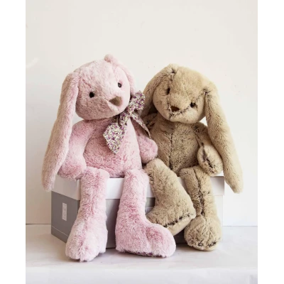 DOUDOU ET COMPAGNIE DOUDOU pluszowy królik Histoire d'Ours 40 cm różowy