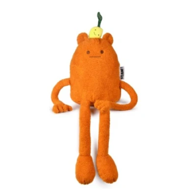 DOUDOU ET COMPAGNIE DOUDOU MIAM! John Lemon 40 cm pomarańczowa cytryna