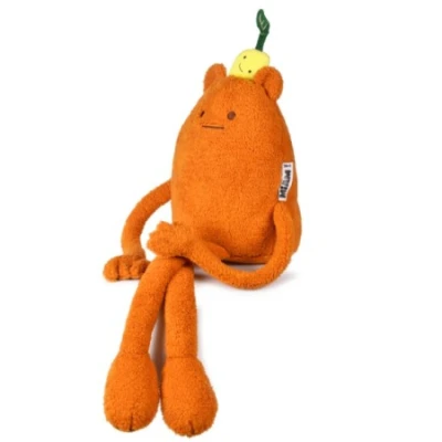 DOUDOU ET COMPAGNIE DOUDOU MIAM! John Lemon 60 cm pomarańczowa cytryna