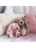 DOUDOU ET COMPAGNIE DOUDOU pluszowy królik Histoire d'Ours 25 cm różowy