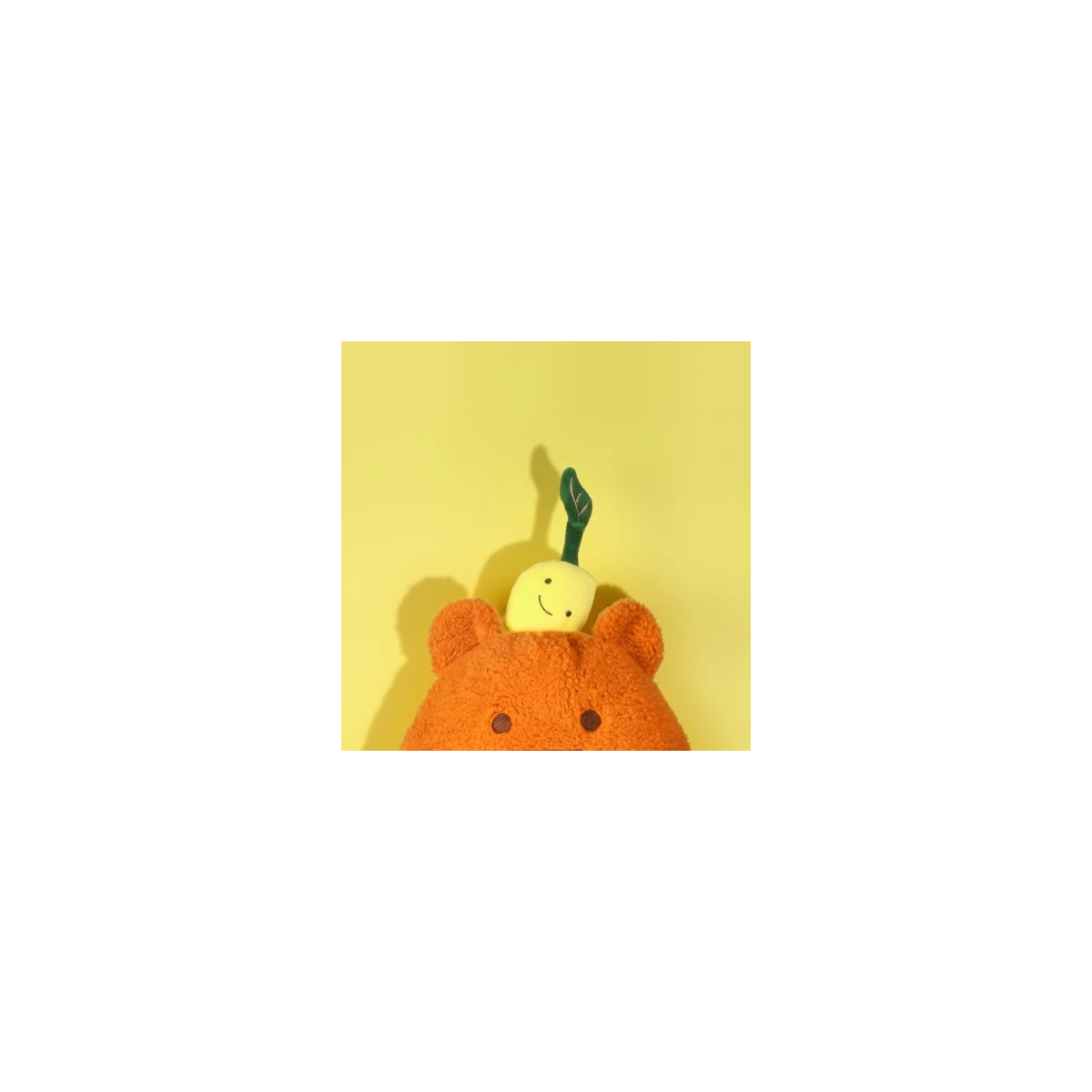 DOUDOU ET COMPAGNIE DOUDOU MIAM! John Lemon 60 cm pomarańczowa cytryna